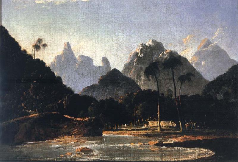 unknow artist A View of Vaitepeha Bay,Tahiti